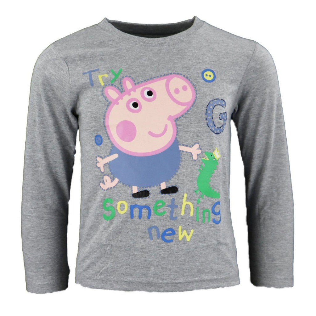Peppa Wutz Something New Kinder langes T-Shirt, Oberteil 6 Jahre / 116 cm