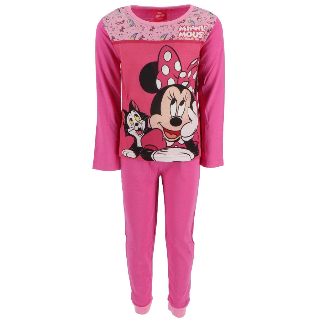 Disney Minnie Figaro Pink Kinderlangpyjama 8 Jahre / 128 cm
