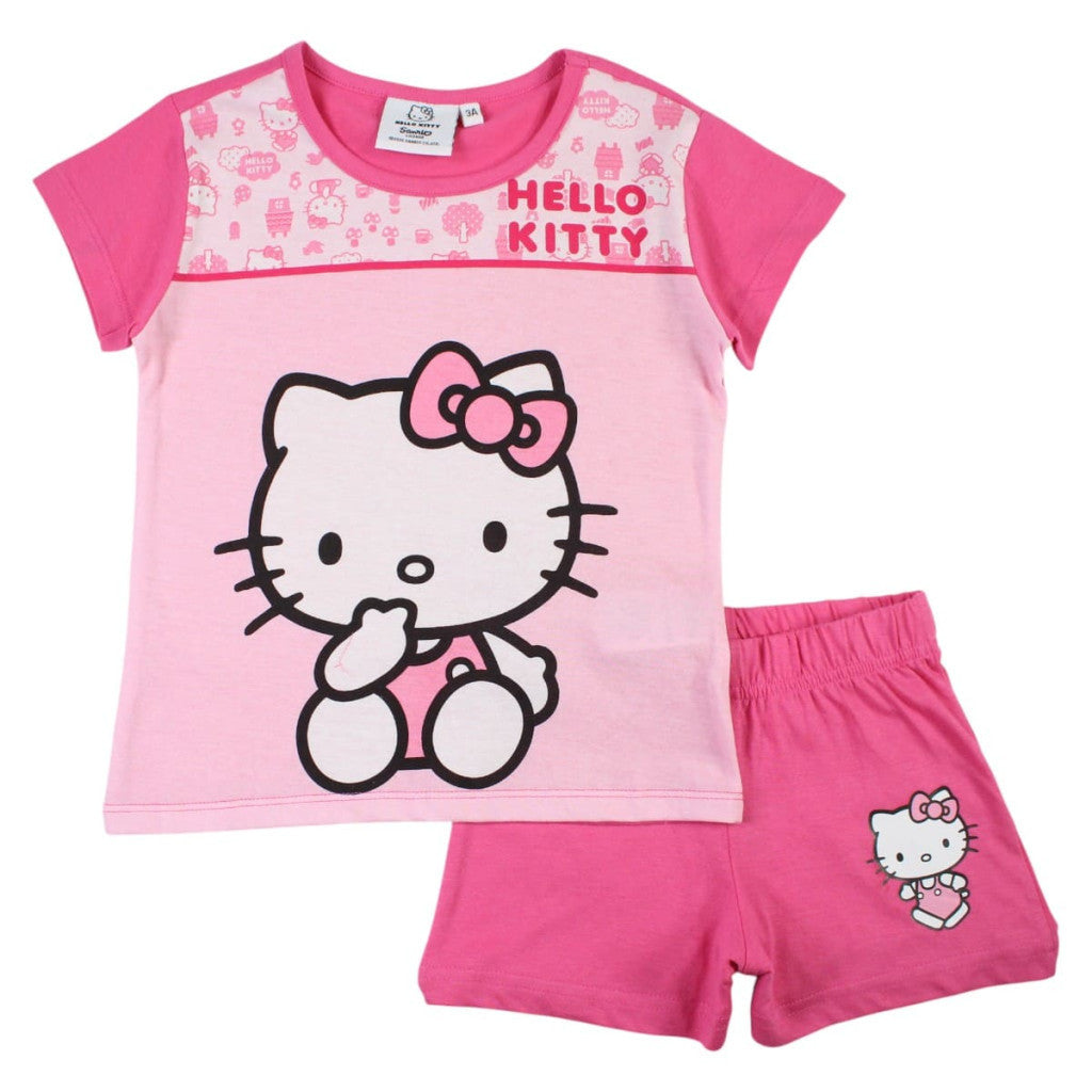 Hello Kitty Cutie Pink Kinderkurzpyjama 5 Jahre / 110 cm