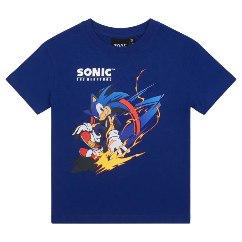 Sonic the Hedgehog Speed Rush Blue Kinderkurzarmshirt, Oberteil 4 Jahre / 104 cm