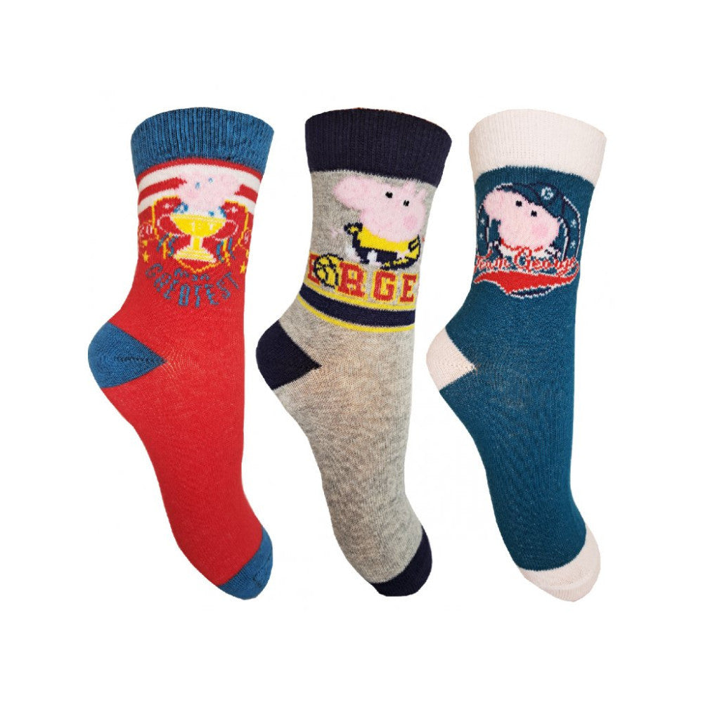 Peppa Wutz George Blue Kinder Socken 23/26