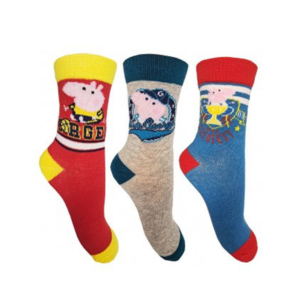 Peppa Wutz George Yellow Kinder Socken 31/34
