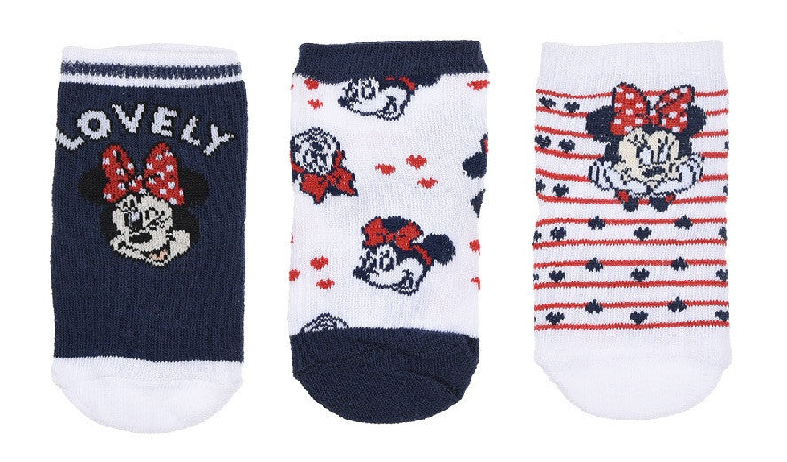 Disney Minnie Lovely Blue Baby-Socken 6/12 Monate