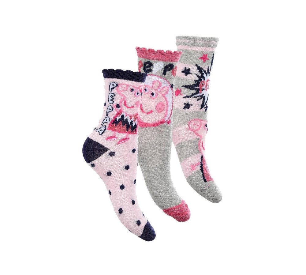Peppa Wutz Kinder Socken 31/34