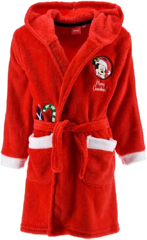 Disney Mickey Weihnachts Kinderbademantel 3 Jahre