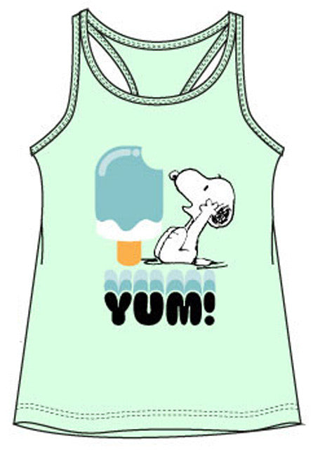 Snoopy Yum Kinder Kurzarm-T-Shirt, Oberteil für 10 Jahre