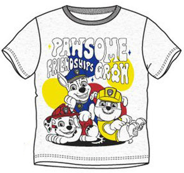Paw Patrol Friendship Kinder Kurzarm T-Shirt, Oberteil 6 Jahre