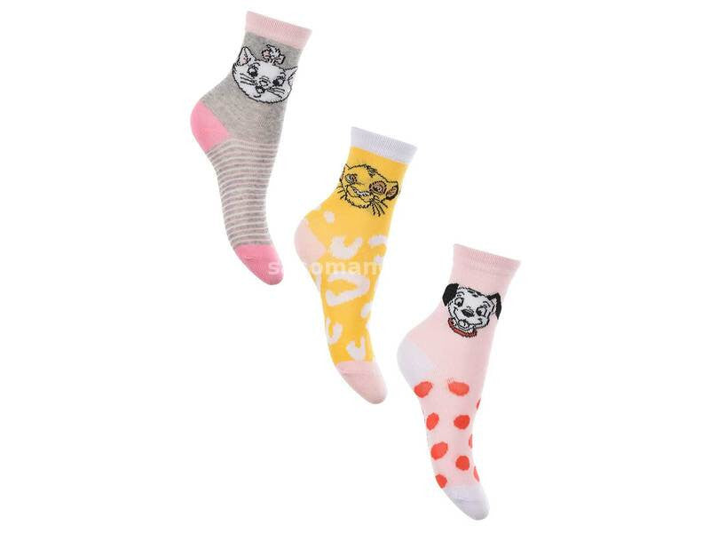 Disney Classics Puppies Yellow Kinder Socken 31/34