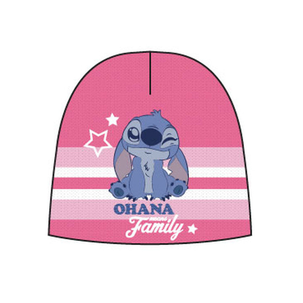 Disney Lilo und Stitch Ohana Pink Babymütze 50 cm