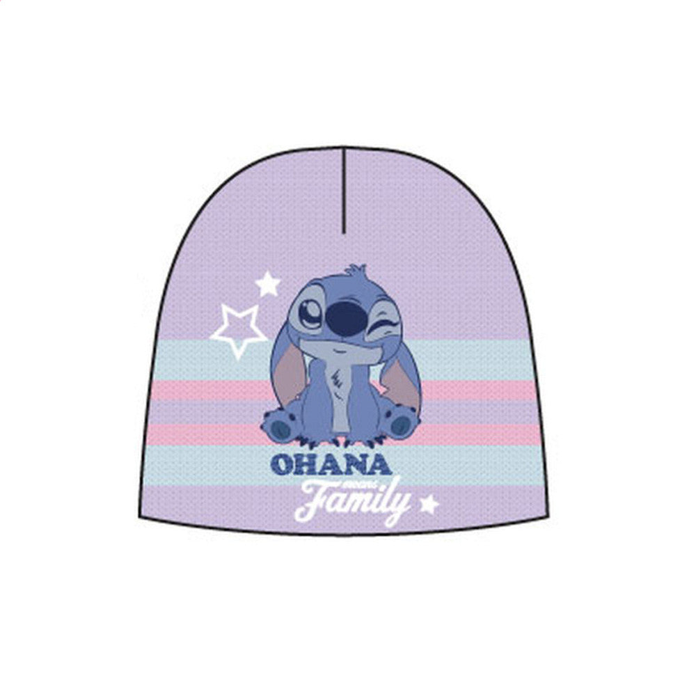 Disney Lilo und Stitch Ohana Purple Babymütze 50 cm