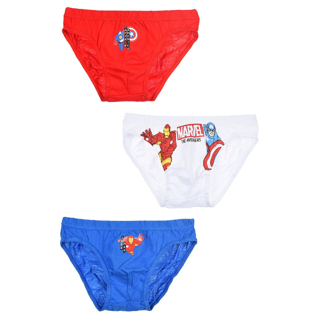 Avengers Kinderunterwäsche, 3 Stück/Packung 4/5 Jahre