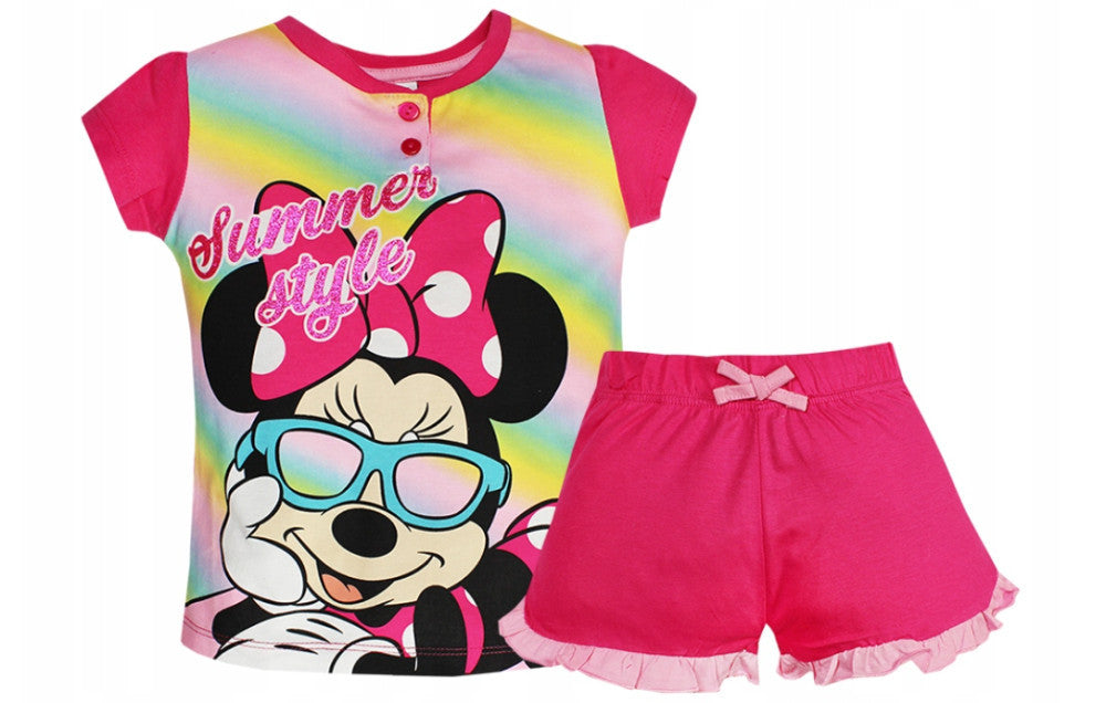 Disney Minnie Kinder Kurzpyjama in Geschenkbox 7 Jahre