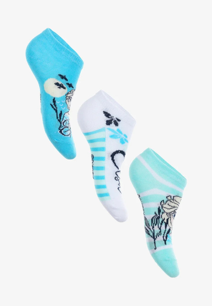 Disney Eiskönigin Ocean Kinder Sneaker-Socken 31/34