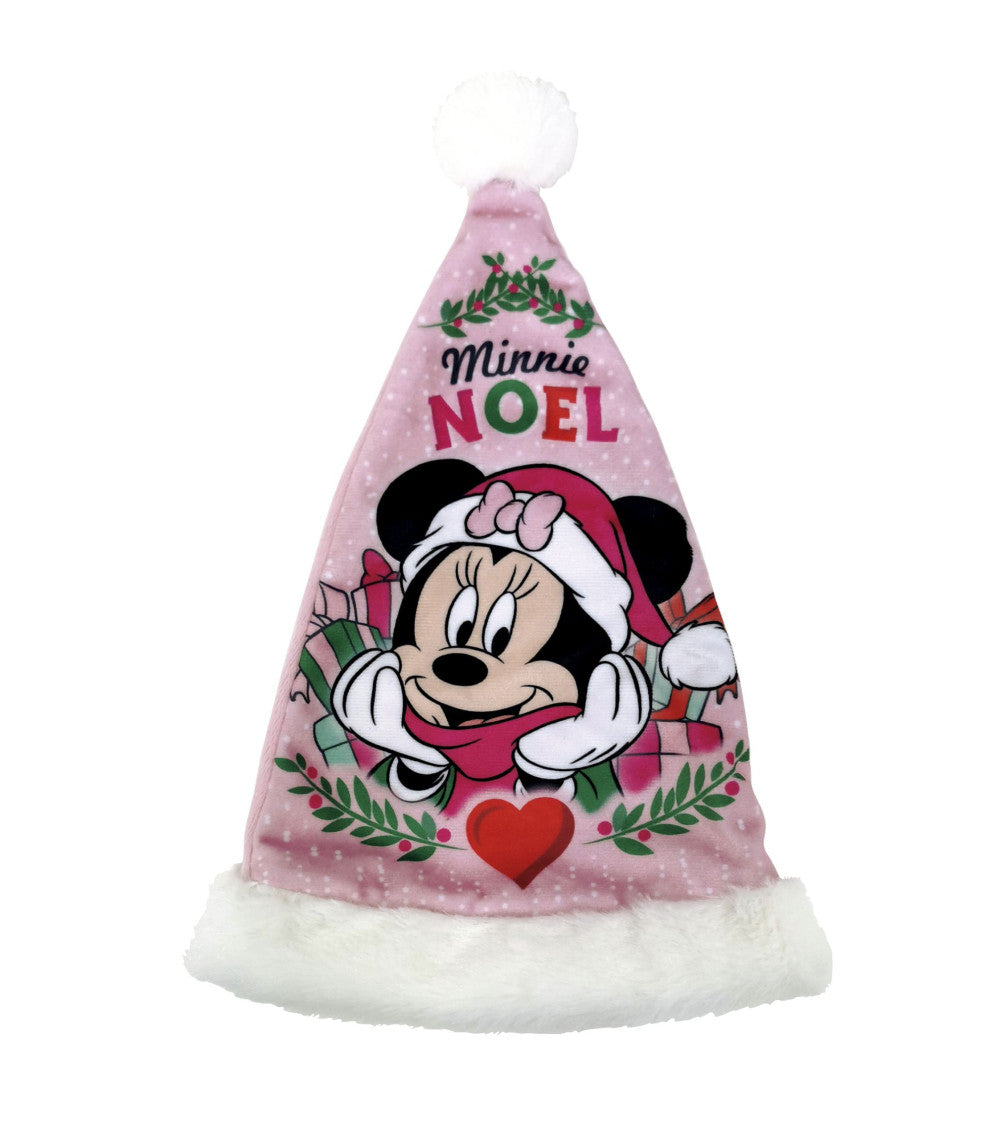 Disney Minnie Noel Weihnachtsmannmütze 37 cm