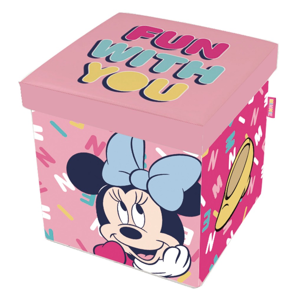 Disney Minnie Spielzeugaufbewahrung 30×30×30 cm