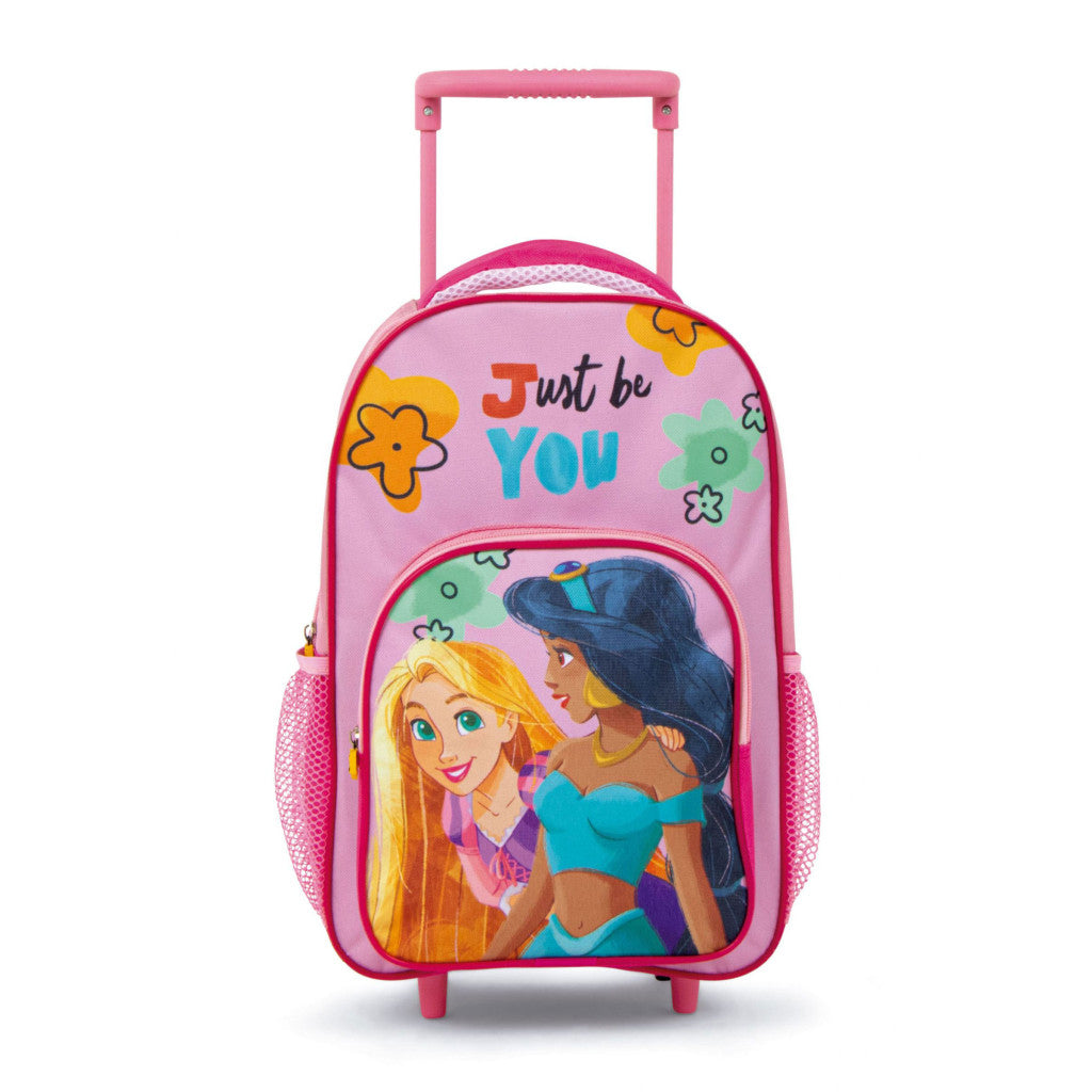 Disney Prinzessin Just You rollender Kindergarten-Rucksack, Tasche 36 cm