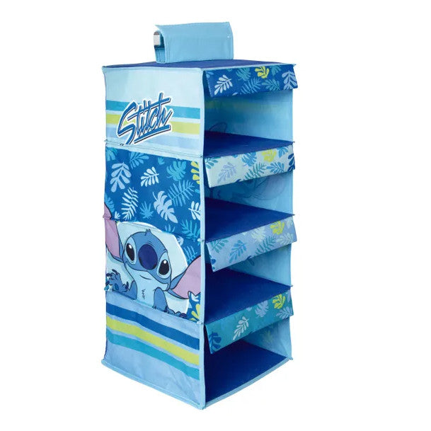 Disney Lilo und Stitch Leaf hängender Kleiderschrank-Organizer 4 Fächer