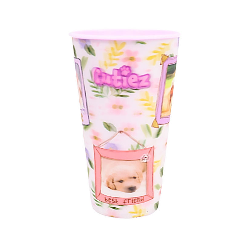 Tiere Cutiez 3D Effekt Kunststoffbecher 480 ml