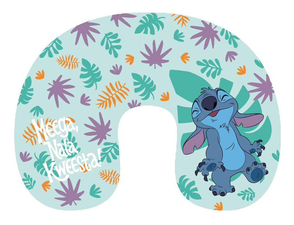 Disney Lilo und Stitch Fun Colores Reisekissen, Nackenkissen