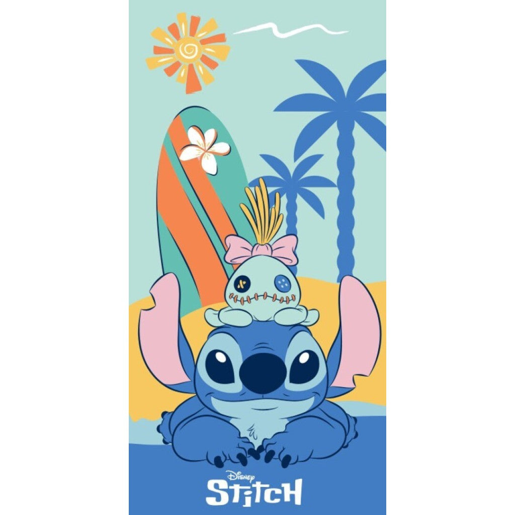 Disney Lilo und Stitch Island Day Badetuch, Strandtuch 70x140cm (Fast Dry)
