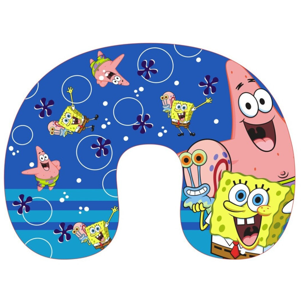 SpongeBob Schwammkopf Bubble Fun Reisekissen, Nackenkissen