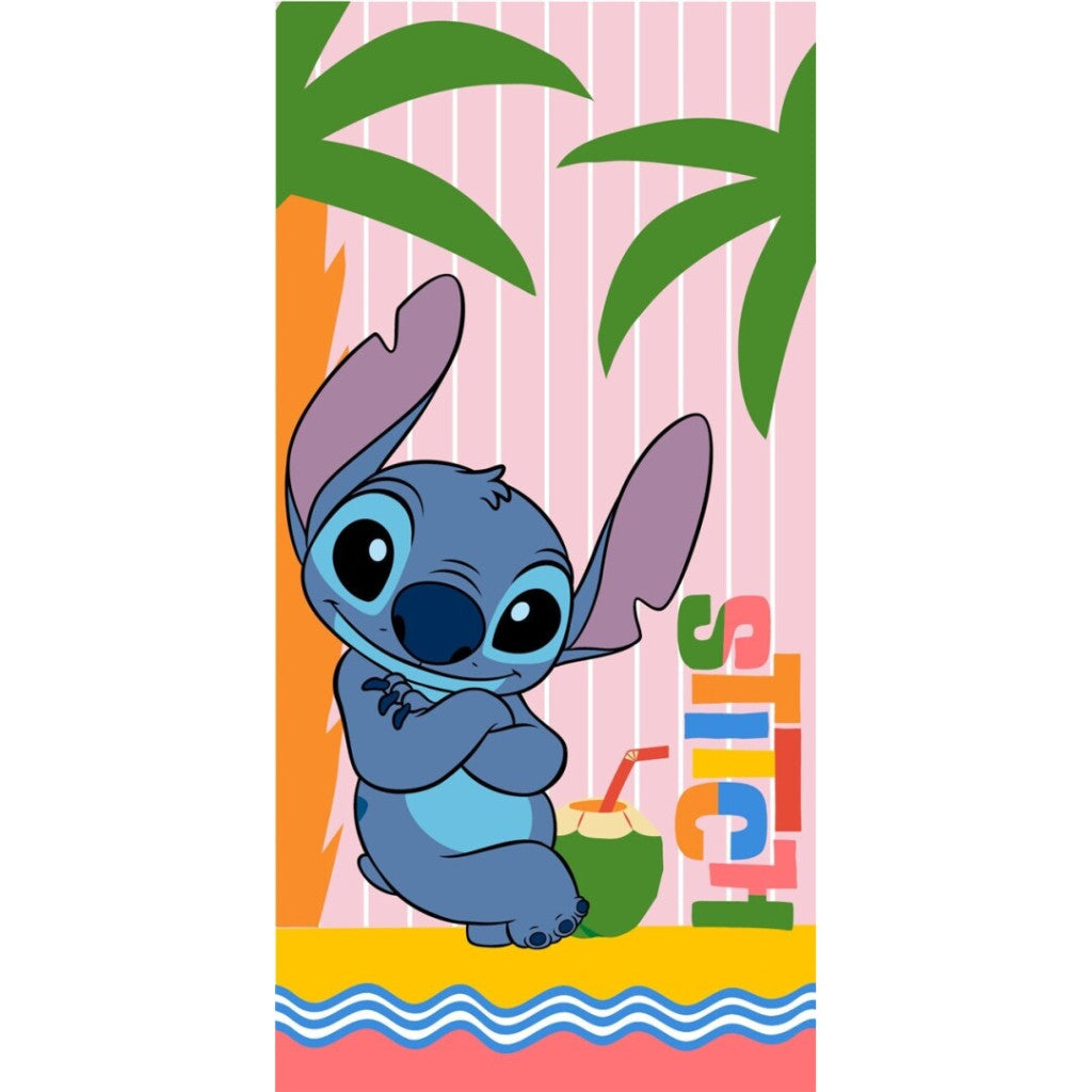Disney Lilo und Stitch Summer Relax Badetuch, Strandtuch 70x140cm (Fast Dry)