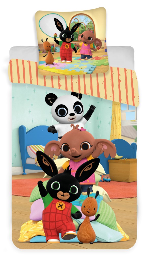 Bing Playtime Kinderbettwäsche 100×135cm, 40×60 cm
