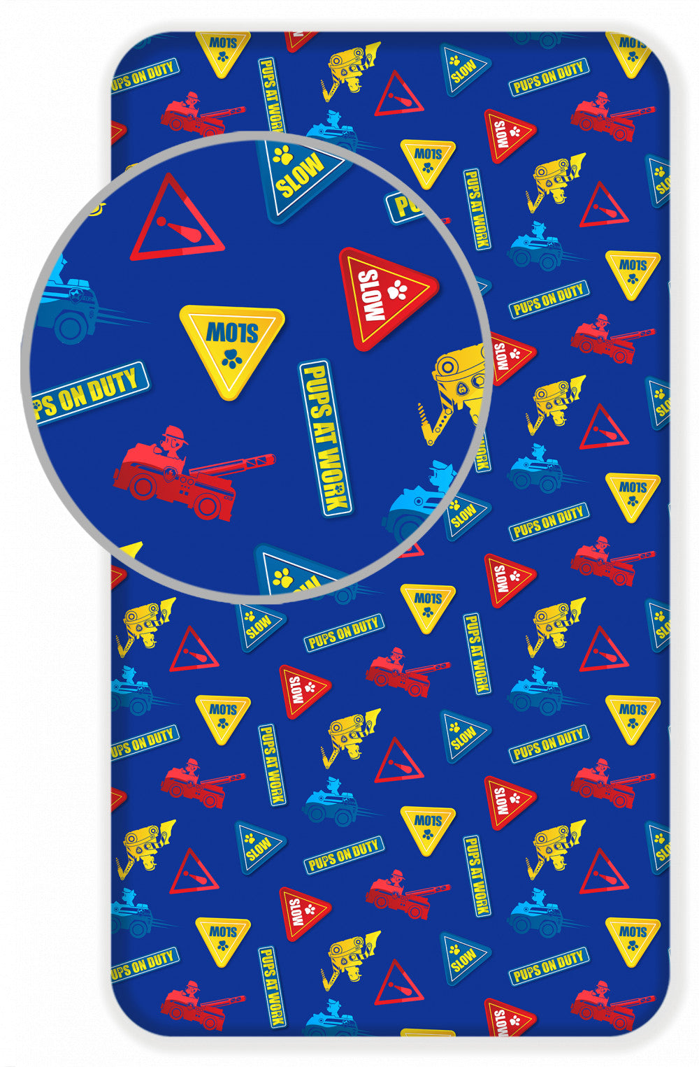 Paw Patrol Signpost Gummibezug 90x200 cm