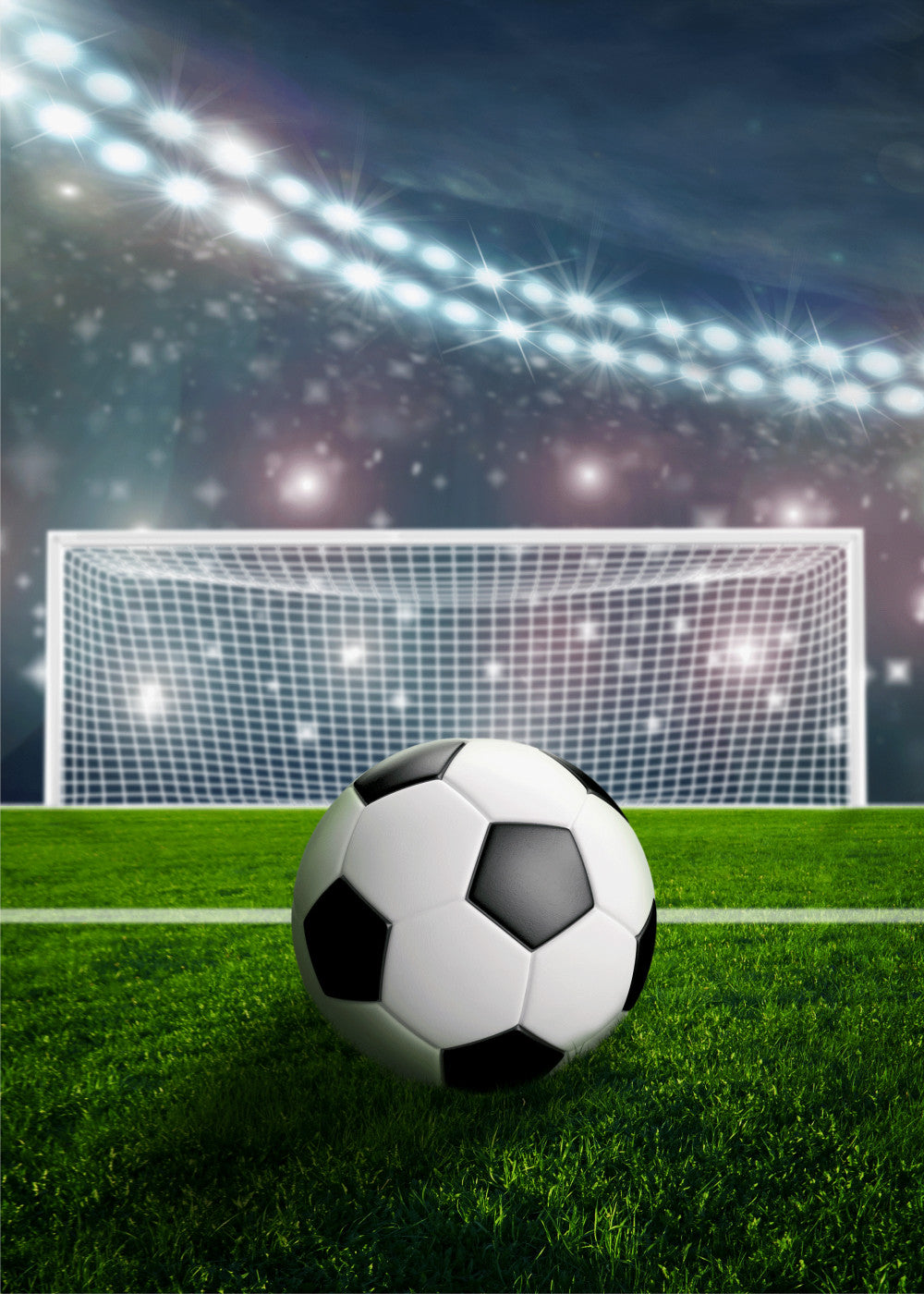 Fußball Fleecedecke 100x140cm