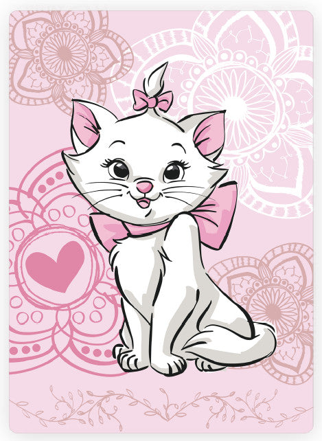 Disney Marie Aristocat Fleecedecke 100x140cm
