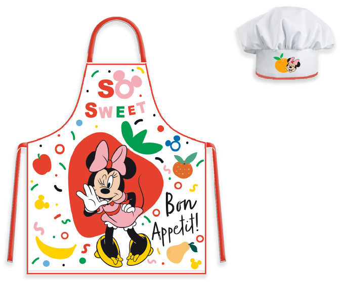 Disney Minnie So Sweet Kinder Schürze 2-teiliges Set