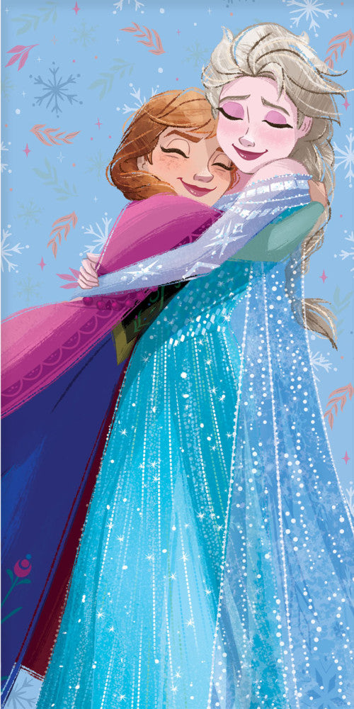 Disney Eiskönigin Bond Badetuch, Strandtuch 70x140 cm