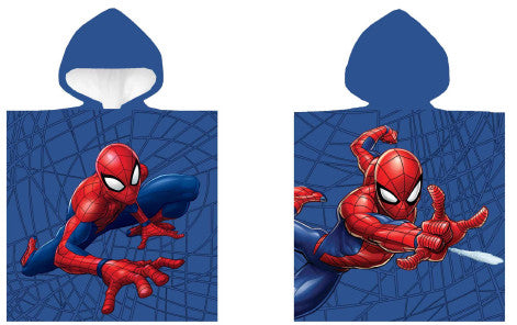 Spiderman Hero Strandtuch Poncho 50x100 cm