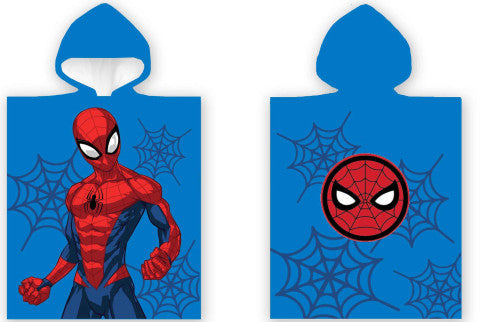 Spiderman Webcraft Strandtuchponcho 50x100 cm