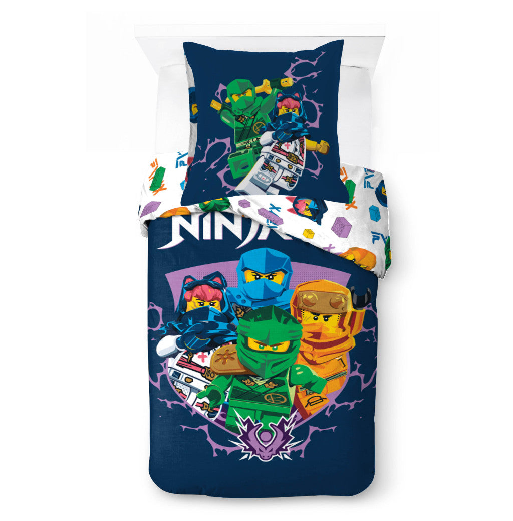 Lego Ninjago Training Bettwäsche 140×200cm, 70×90 cm