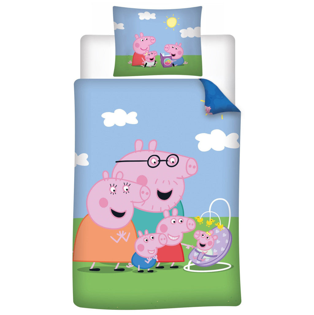 Peppa Wutz New Member Bettwäsche 140×200cm, 70×90 cm