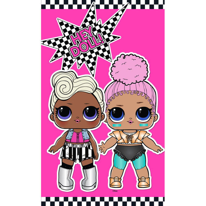 LOL Surprise! Hey Doll Handtuch, Gesichtstuch, Handtuch 30x50 cm