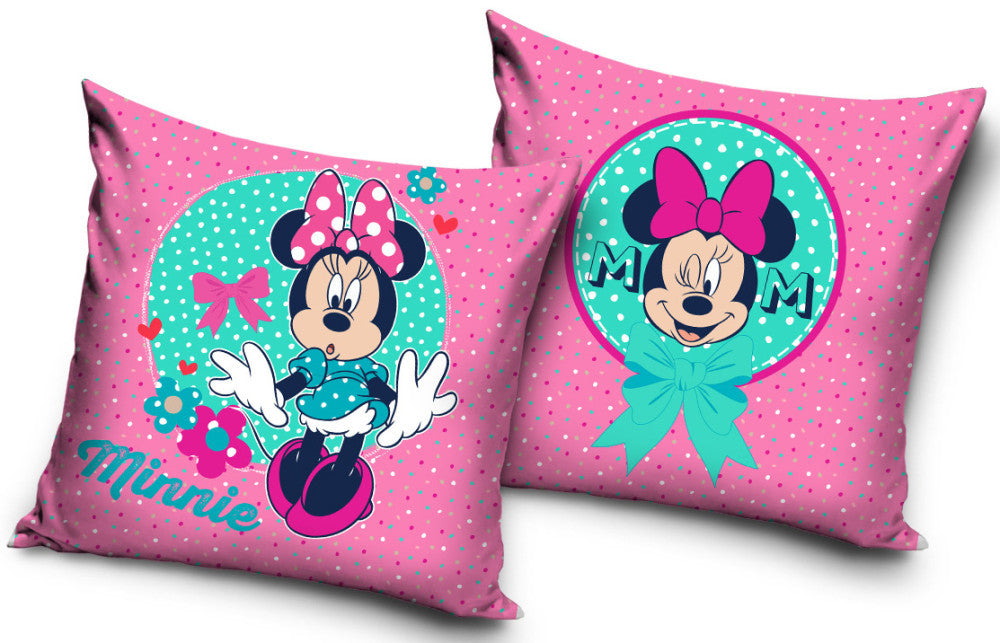 Disney Minnie Samt Kissenbezug 40x40 cm