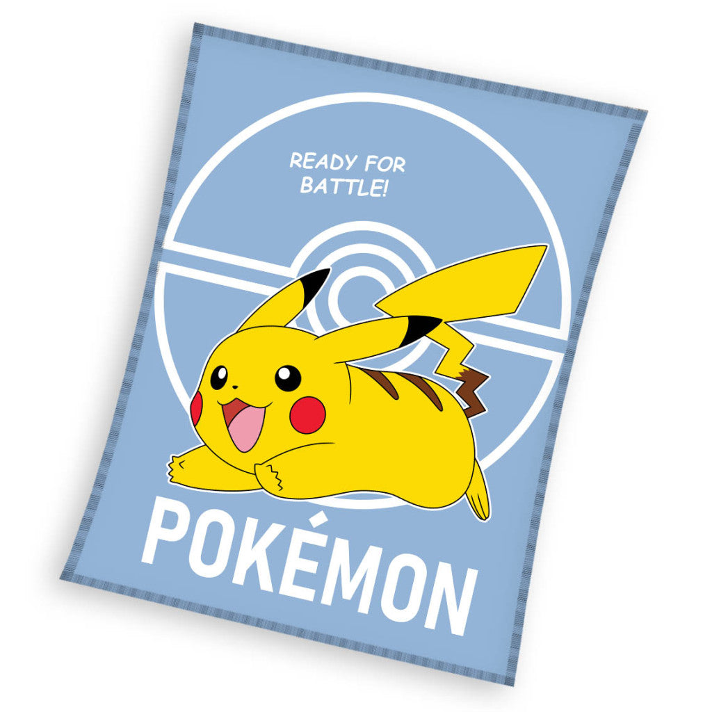 Pokémon Ready for Battle Fleece-Decke 110x140cm