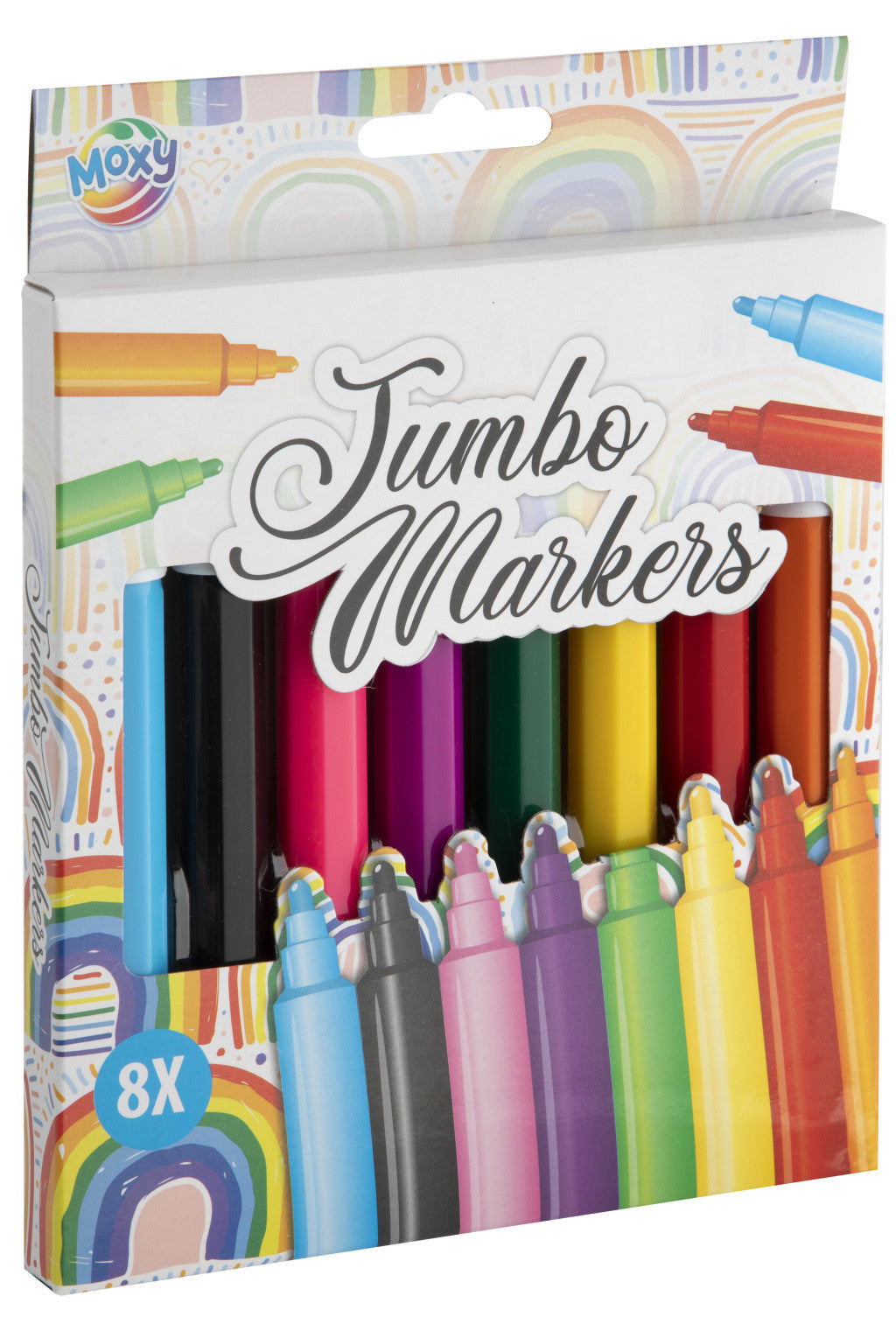 Farbe Moxy Jumbo Filzstift Set, 8-teilig