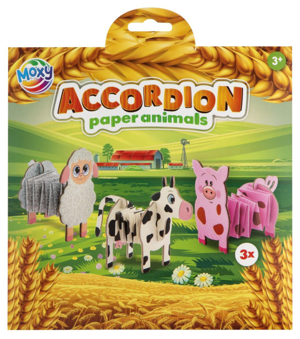 Tiere Farm kreatives Faltset, 3-teilig