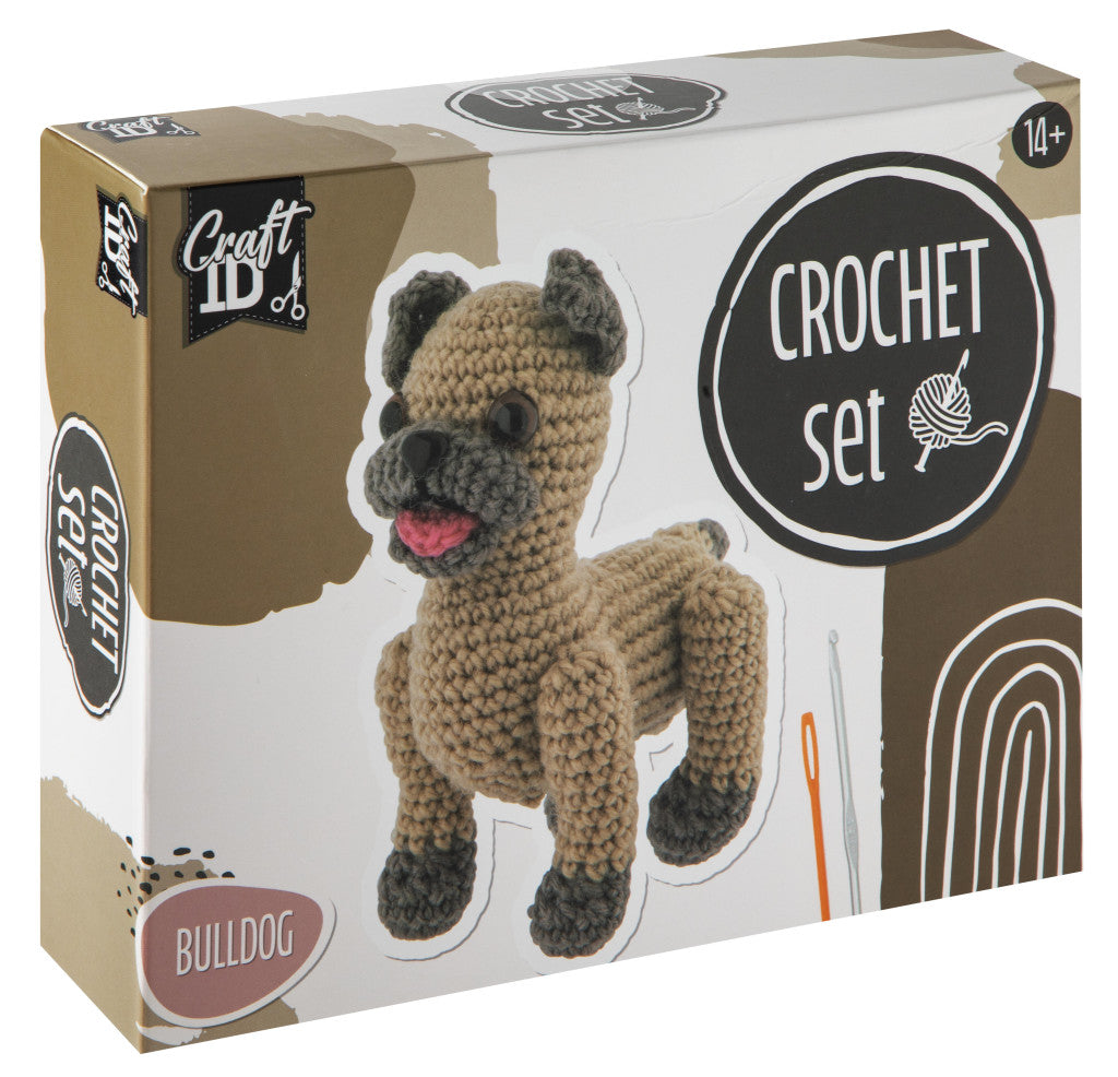 Hund Craft Bulldog kreatives Häkelset