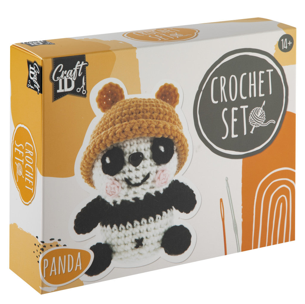 Panda Craft kreatives Häkelset für Kinder
