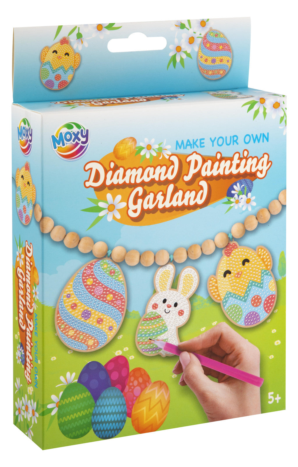 Ostern Smile Diamantstein Girlanden-Set