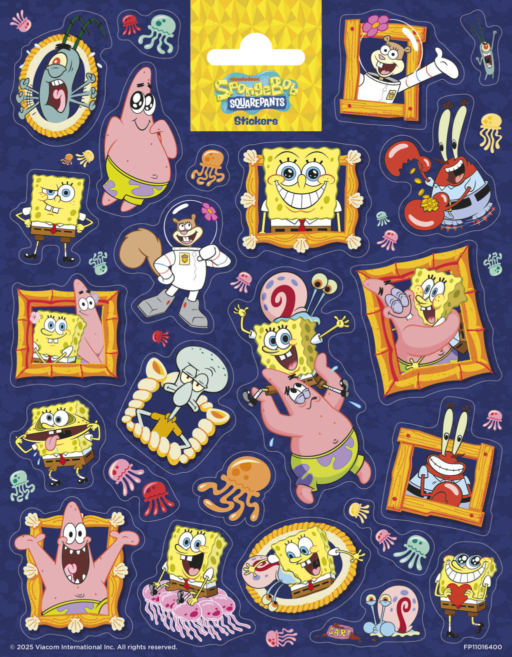 SpongeBob Schwammkopf Frame Aufkleber
