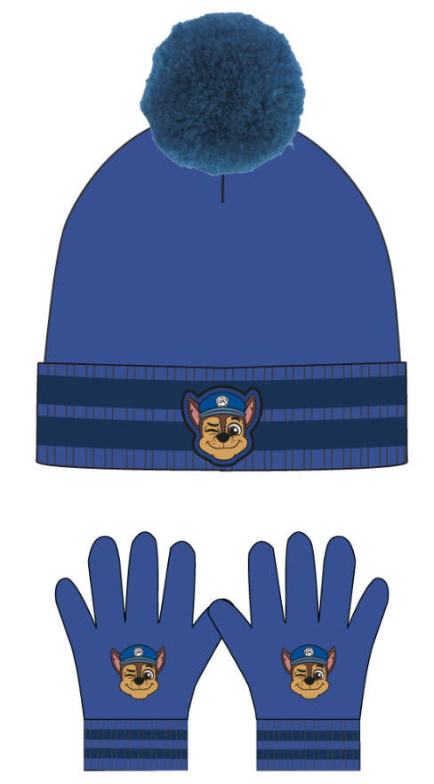 Paw Patrol Wink Kinder Mütze + Handschuh Set