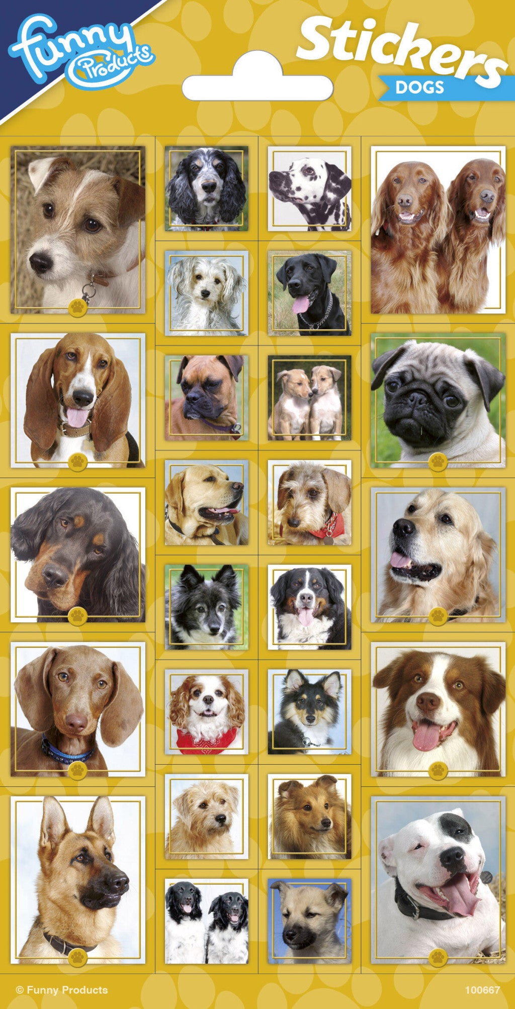 Tiere Funny Hund Aufkleber