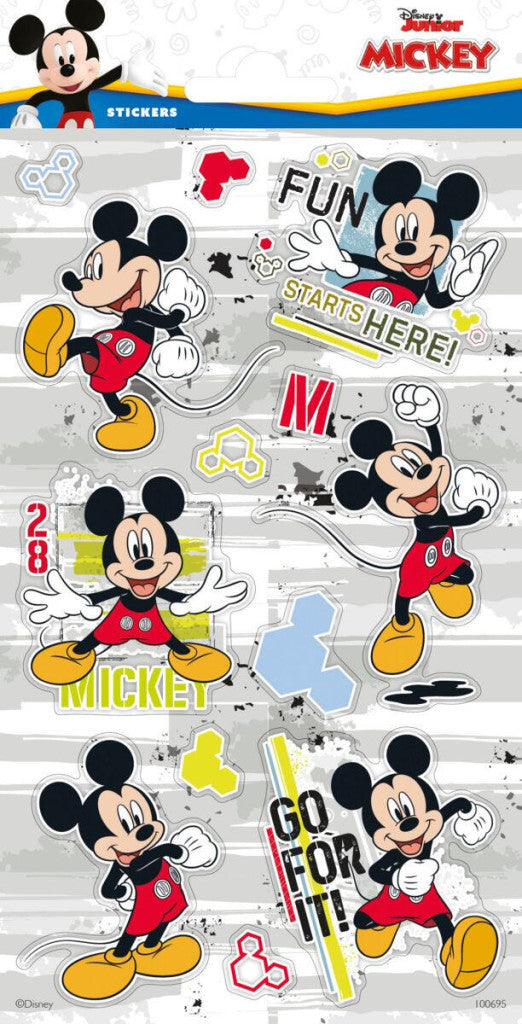 Disney Mickey Go For It Aufkleber