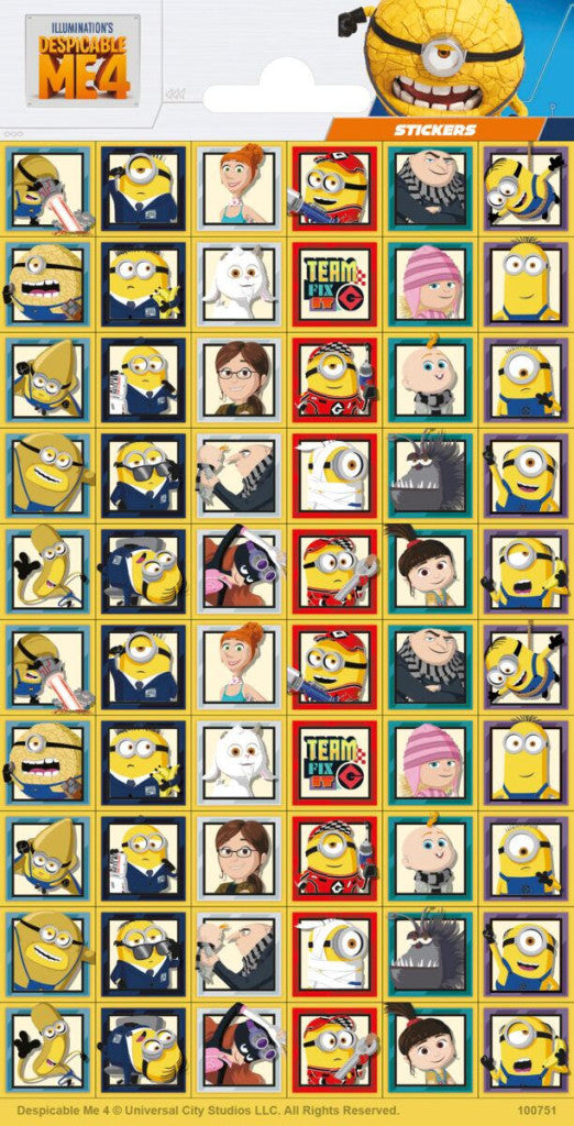 Minions Team Aufkleber