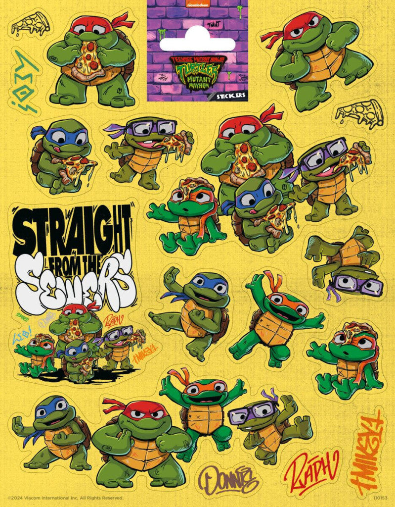 Teenage Mutant Ninja Turtles Kids Aufkleber